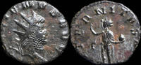 Roman Empire Gallienus Antoninianus - AETERNITAS AVG - 17 mm / 2.55 gr. -