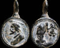 RELIGIOUS MEDALS Religious Medal XVI-XVII centuries, Cristo Salvador - 16x10 mm. -