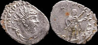 Roman Empire Postumus Antoninianus - SAECVLI FELICITAS - 21 mm / 2.42 gr. -