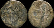 IBERIAN PUNIC REPUBLICAN Ancient Hispania - Irippo, Dos Hermanas (Sevilla) Ae Semis - 24 mm / 6.96 gr. -