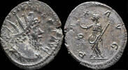 Roman Empire Postumus Antoninianus - PAX AVG - 19 mm / 3.06 gr. -