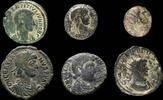Roman Empire Roman Empire, 6 coins Lot. -