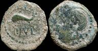 IBERIAN PUNIC REPUBLICAN Ancient Hispania - Carteia, San Roque (Cadiz) Ae Semis - 22 mm / 6.52 gr. -