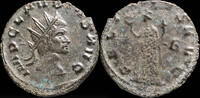 Roman Empire Claudius II Antoninianus - FELICITAS AVG - 20 mm / 3.08 gr. -