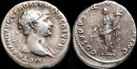 Roman Empire Trajan Ar Denarius - COS V P P S P Q R OPTIMO PRINC - 18 mm / 3.69 gr. -