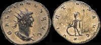 Roman Empire Gallienus Antoninianus - VIRTVS AVG - 20 mm / 2.51 gr. -