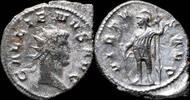 Roman Empire Gallienus Antoninianus - VIRTVS AVG - 24 mm / 3.76 gr. -