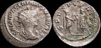 Roman Empire Valerian II Antoninianus - SPES PVBLICA - 22 mm / 3.89 gr. -