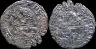 SPANISH MONARCHY 1/2 Real Henry IV, Segovia Mint (BAU 1029) - 20 mm / 1.69 gr. -