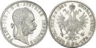 Österreich Franz Joseph I., Doppelgulden 1890 Vorzüglich - Stempelglanz