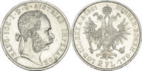Österreich Doppelgulden 1891 Franz Joseph I., Vorzüglich + 420,00 EUR  + 9,90 EUR frais d'envoi