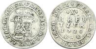 Hessen Darmstadt: 10 Kreuzer 1728 BIB Ernst Ludwig, 1678-1739: TTB