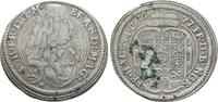 Brandenburg Ansbach: 1/6 Taler Johann Friedrich, 1667-1686: -