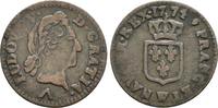 Frankreich: Liard Lille 1774 W Ludwig XV,1715-1774: TTB