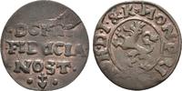 Jever: 1/4 Stüber IN DOMIN FIDUCIA NOST Carl Wilhelm von Anhalt Zerbst, 1667-1718: -