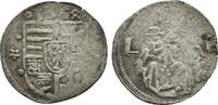Ungarn: Denar 1554 Ludwig II, 1516-1526: TTB / s, Interesante Münze !!