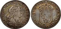 Frankreich Königreich: 1/4 Ecu Paris 1643 A Ludwig XIV, 1643-1715: TTB+