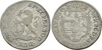 Lüttich: 2 Schilling 1753 Johann Theodor, 1744-1763: TTB justiert, Prägeschwächen