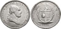 Sachsen: Zinnmedaille auf sein 50-jähr. Regierungsjubiläum Friedrich August III, 1763-1806: -