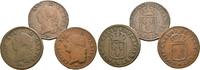 Frankreich: Lot 3 x Sol La Rochelle, Orleans, Strassburg 1780H,83 R,85BB Ludwig XVI, 1774-1792: ss und TTB-