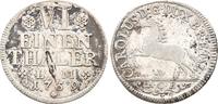 Braunschweig Wolfenbüttel: 1/6 Taler 1759 Carl I, 1735-1780: TTB kleiner Schrötlingsfehler, Jahr selten !