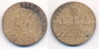 Braunschweig Calenberg Hannover: Johann Friedrich. 2/3 Taler <i>Palmbaumgulden</i> Feinsilber -