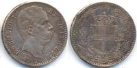 Italien: Umberto I., 1878-1900. 2 Lire -