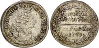 Brandenburg Ansbach: 1/12 Taler auf seine Huldigung Karl Wilhelm Friedrich, 1729-1757: -