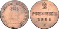 Braunschweig Calenberg Hannover: 2 Pfennig Wilhelm IV, 1830-1837: -