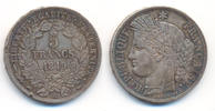 Frankreich: 2. Republik, 1848-1852. 5 Francs -