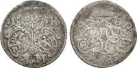 Brandenburg Ansbach: 1 Kreuzer Johann Friedrich, 1672-1686: -