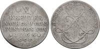 Hessen Darmstadt 10 Kreuzer 1765 Ludwig VIII.1739-1768 TTB