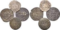 Schleswig Holstein Gottorp Lot 4 Stück Christian Albrecht 1659-1694 -
