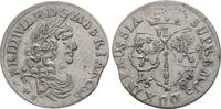 Preussen: 6 Gröscher Königsberg 1683 HS Friedrich Wilhelm, 1640-1688: SUP-, Zainende