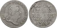 Preussen 1/12 Taler Berlin Friedrich II.1740-1786 -