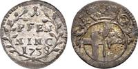 Fulda Bistum 1 Pfennig Amand v.Buseck 1737-1756 -