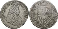 Sayn Wittgenstein Hohenstein: 2/3 Taler 1676 Gustav, 1657-1701: TTB