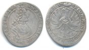 Württemberg Öls: Carl Friedrich, 1704-44. 6 Kreuzer 1715 CLV Öls TTB