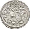 Salzburg Erzbistum: Einseitiger 1/2 Kreuzer Franz Anton von Harrach, 1709-1727: -