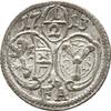 Salzburg Erzbistum: Einseitiger 1/2 Kreuzer Franz Anton von Harrach, 1709-1727: -