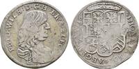 Preussen: 1/3 Taler Minden Friedrich Wilhelm, 1640-1688: -