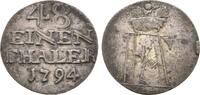 Anhalt Bernburg: 1/48 Taler Friedrich Albrecht, 1765-1796: -