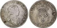 Frankreich: 1/10 Ecu Straßburg 1716 BB Ludwig XV, 1715-1774: TTB