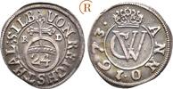 Braunschweig Lüneburg Celle: 1/24 Taler 1673 RD Georg Wilhelm, 1665-1705: TTB-SUP
