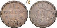 Fulda Bistum: 1 Pfennig Heinrich VIII. von Bibra, 1759-1788: -