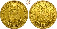 Tschechoslowakei: 1 Dukat GOLD Kremnitz -