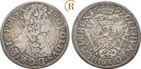 Habsburg: 3 Kreuzer Prag 1697 GE Leopold I, 1657-1705: TTB
