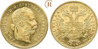 Habsburg: Österreich: Dukat GOLD Wien Franz Joseph I, 1848-1916: -