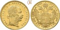 Habsburg: Österreich: Dukat GOLD Wien Franz Joseph I, 1848-1916: -