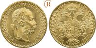 Habsburg: Österreich: Dukat GOLD Wien Franz Joseph I, 1848-1916: -